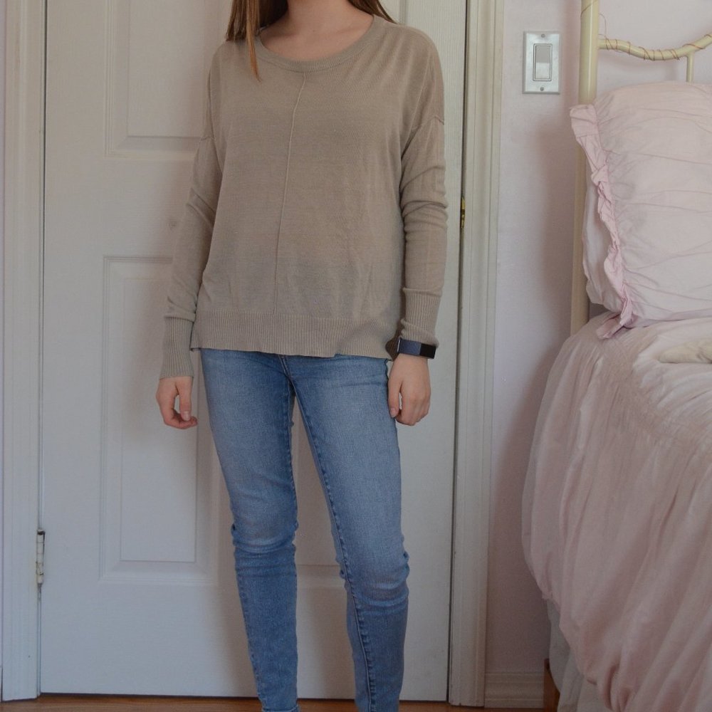 [Forever 21] Tan Long Sleeve Top